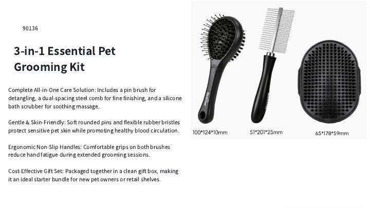 Side-Blade Dematting Comb