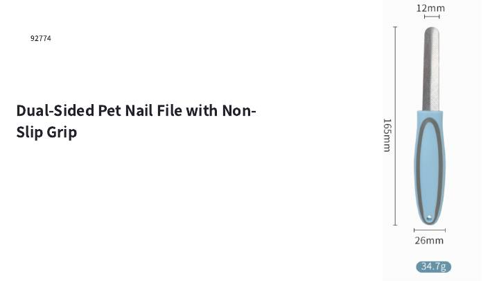 Dual-Sided Pet Nail File