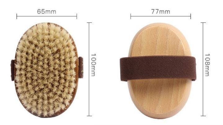 Natural Bristle Bath Brush