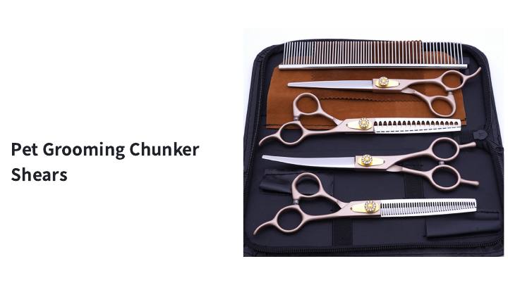 Rose Gold Chunker Shears Set