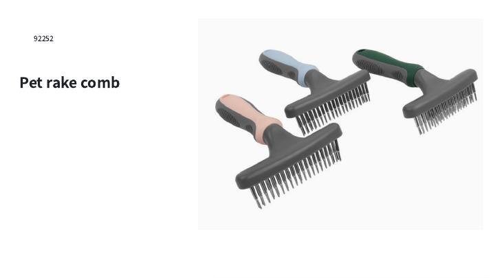 Pet Rake Comb